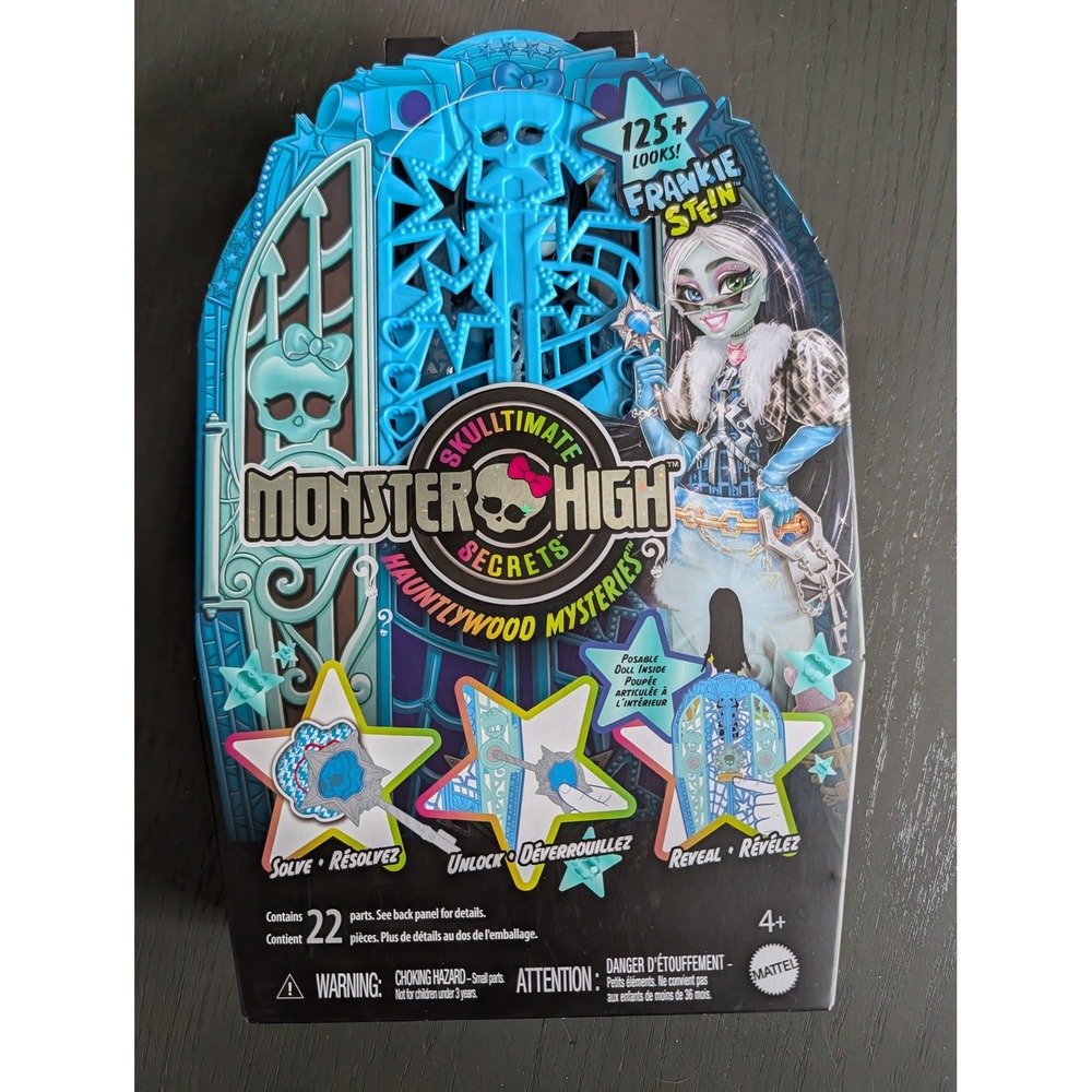 NIB Monster High Skulltimate Secrets Frankie & Scary Sweet Cupid Asteria Set - Picture 2 of 6